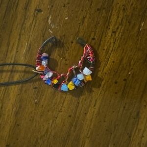 Hand crafted crescent moon necklace